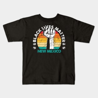 New Mexico black lives matter political protest Kids T-Shirt